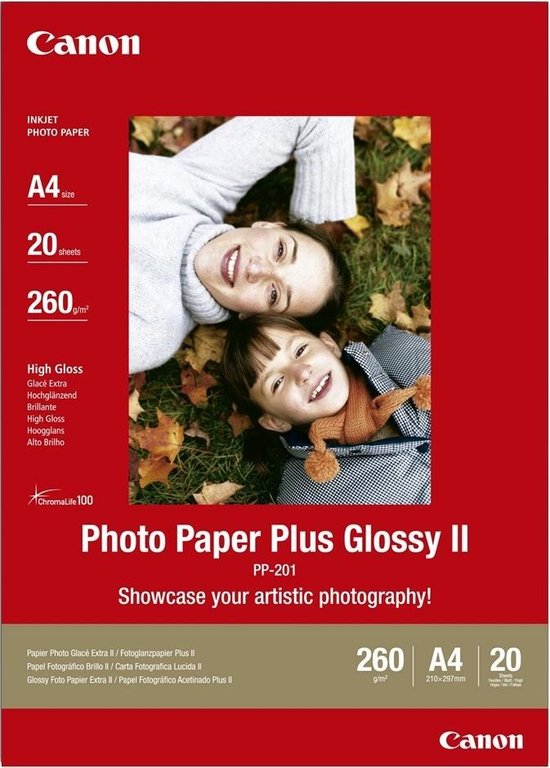 3. Canon PP-201 A4 fotopapier - e 3 beste soorten fotopapier om zelf foto’s te printen