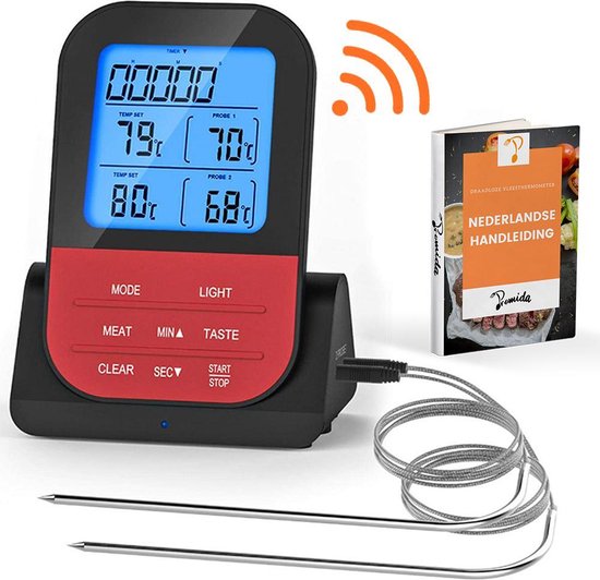 3. Promida Barbecue Kernthermometer - top 5 beste kernthermometers voor het meten van de barbecue temperatuur