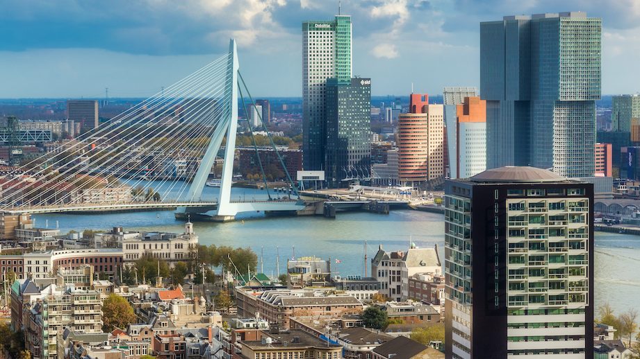 De mooie stad Rotterdam