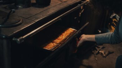 aangekoekte oven schoonmaken